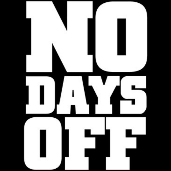 No Days Off T-shirt Great Gift Idea - Picture 2 of 3